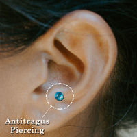 Antitragus Piercing Example