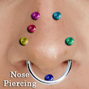 Different Types of Nose Piercings