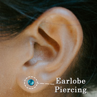 Earlobe Piercing Example