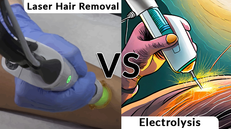 Laser Hair Removal vs Electrolysis St. Peters, MO